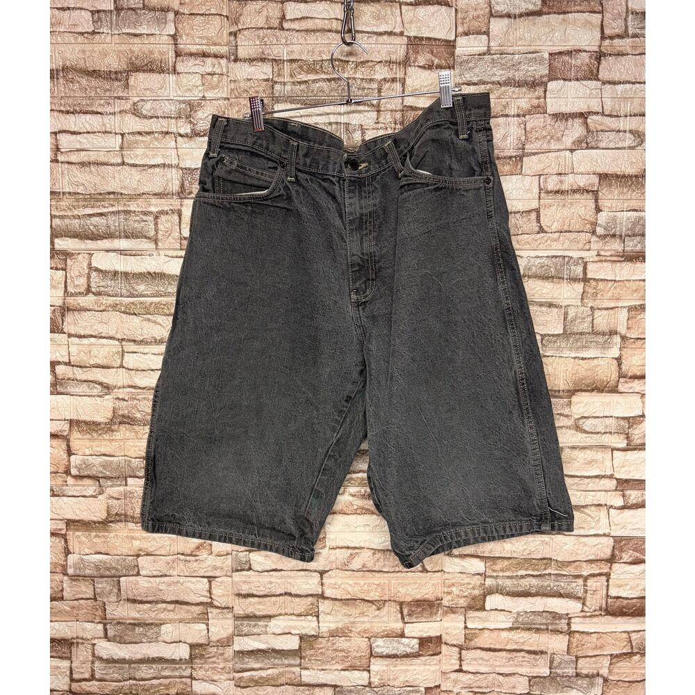 Vintage Dickies Baggy over the knee Jean Shorts Size 36 Y2k Skater